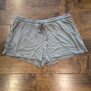 LOFT Lounge Shorts Olive Green Size L